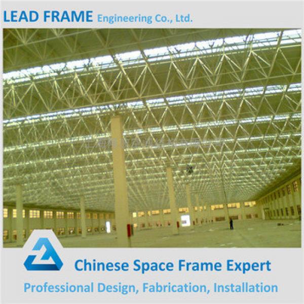 Strong Wind Resistant Space Frame Prefabricated Steel Building #1 image