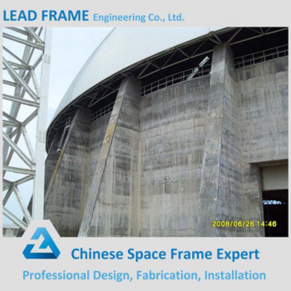 Prefabricated Metal Steel Structure Space Frame Dome Shed #1 image