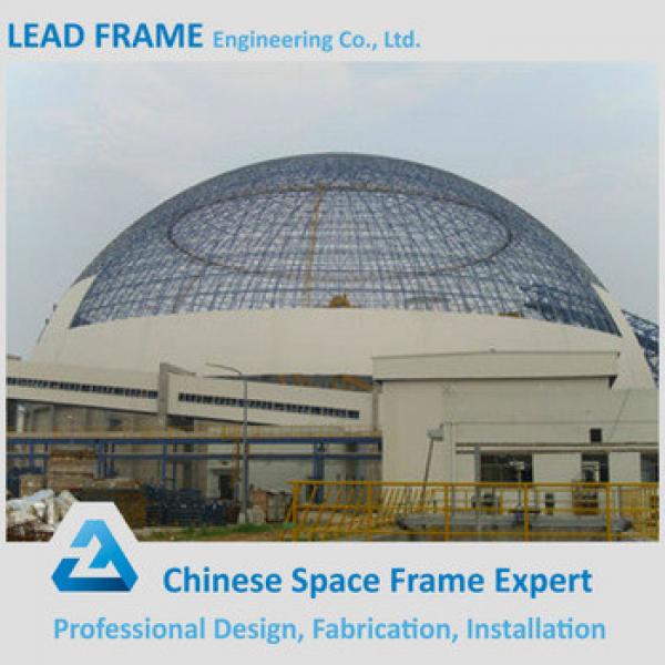 Light steel space frame coal roofing shed for power plant #1 image