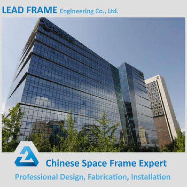 2017 ISO Certificate Low Cost Good Design Glass Steel Structure Building #1 image
