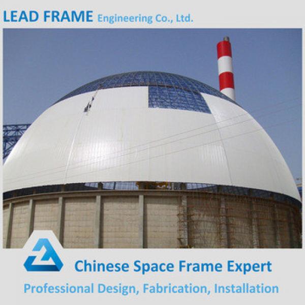Large Span Metal Dome Structure for Space Frame Coal Storage #1 image