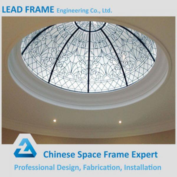 Pre-engineering Windproof Large Span Steel Structure Space Frame Skylight Dome #1 image