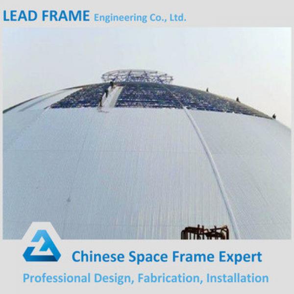 Prefab Long Span Dome Dry Coal Shed Storage Metal Roof #1 image