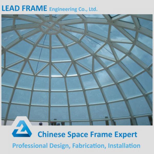 30M Diameter Steel Structure Glass Dome Cover #1 image