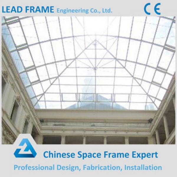 Light Steel Space Frame Structure Glass Roof Dome #1 image