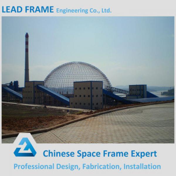 Prefabricated Dome Space Frame Steel Building Plan Steel Shed Drawing Perfume Warehouse #1 image
