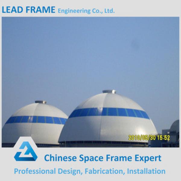 Strong Steel Space Frame Structure Limestone Dome Storage #1 image