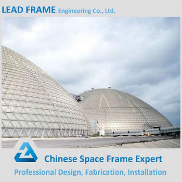 Steel structure space frame construction building coal storage #1 image