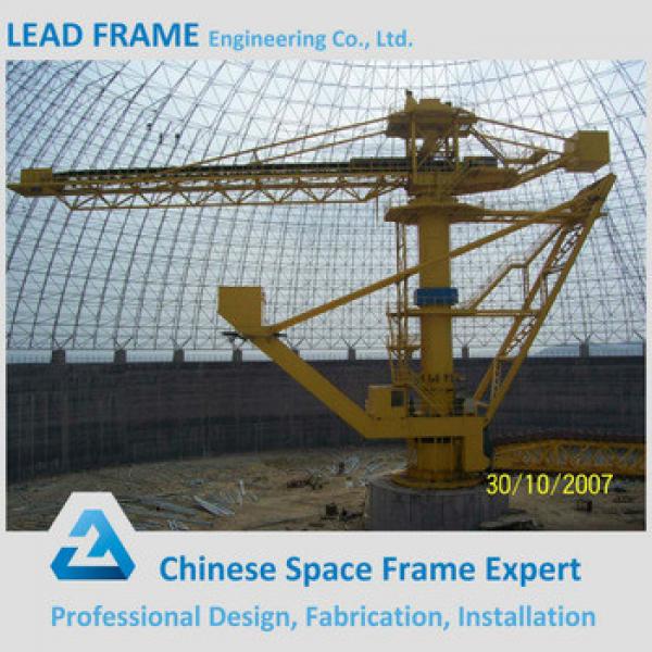Prefab Large Span Galvanized Dome Space Frame With Roof Covering #1 image