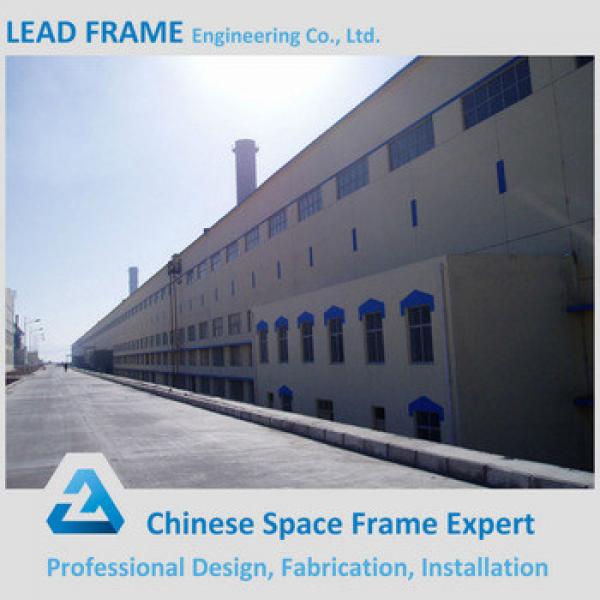 long span prefabricated steel construction factory building warehouse #1 image