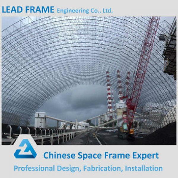Prefab large span security steel structure shed roofing #1 image