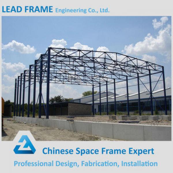 easy assemble prefabricated steel structure space frame arched roof truss #1 image