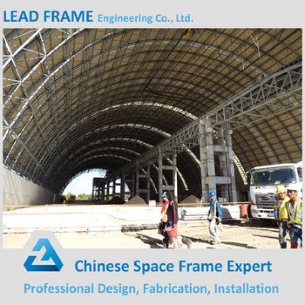 Arch Steel Coal Storage Space Frame In Philippines #1 image