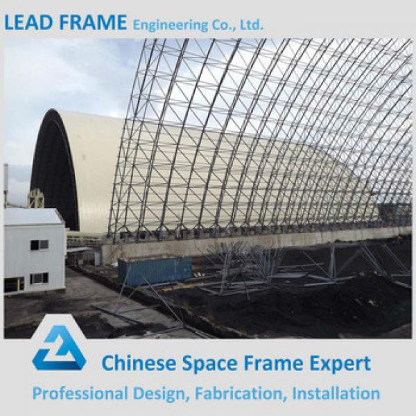 Economic Prefab Steel Roof Covering for Power Plant Coal Storage #1 image