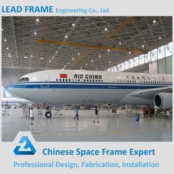 Arched Roofing Steel Space Truss Structure for Aircraft Hangar Roofing #1 image