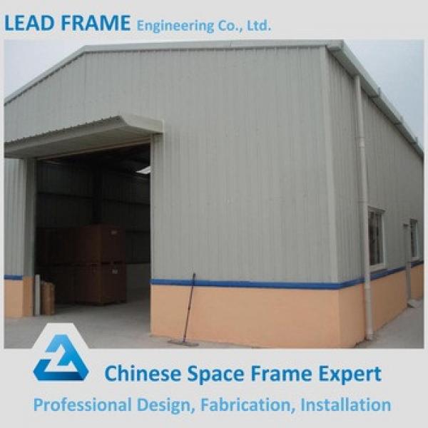 high standard prefabricated curved steel building warehouse #1 image