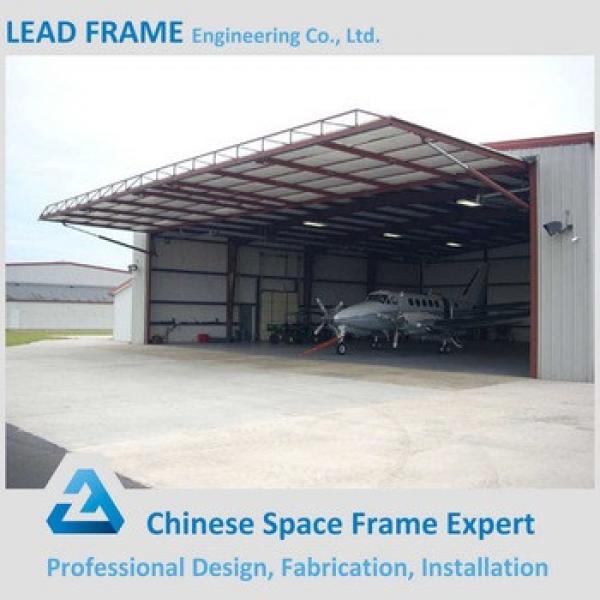 Steel structure roof shed space frame arch hangar #1 image
