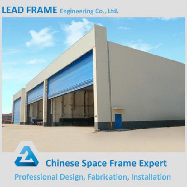 Hot dop light steel roof aircraft hangar construction from China #1 image