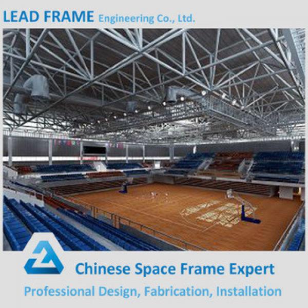 Prefabricated Elegant Appearance Space Steel Structure Gymnasium #1 image