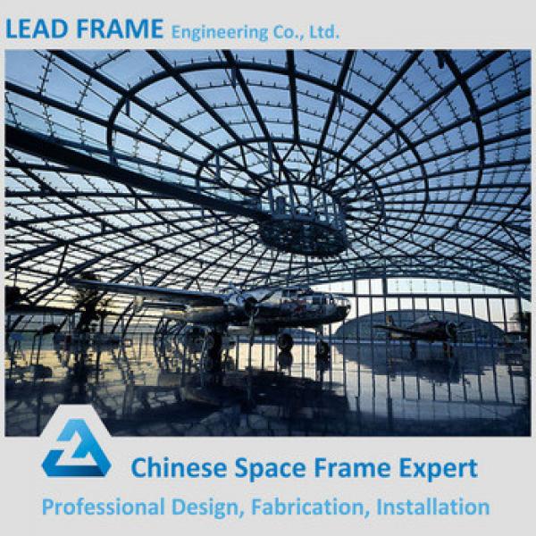 Light weight space frame steel roof structure for aircraft hangar #1 image