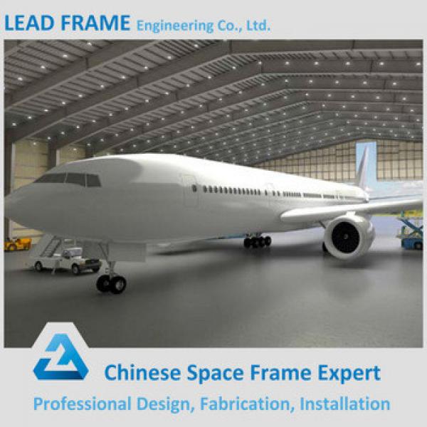 Elegant appearance steel frame structure aircraft hangar #1 image