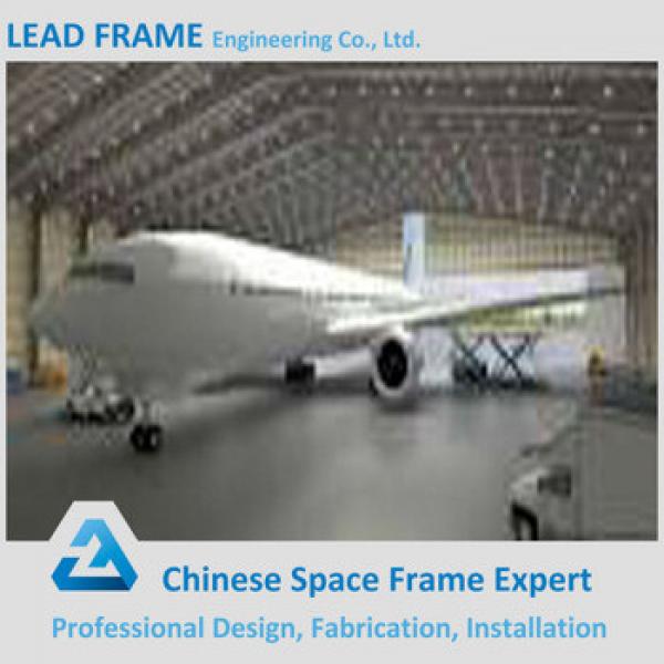 Prefab steel structure building airplane hangar #1 image