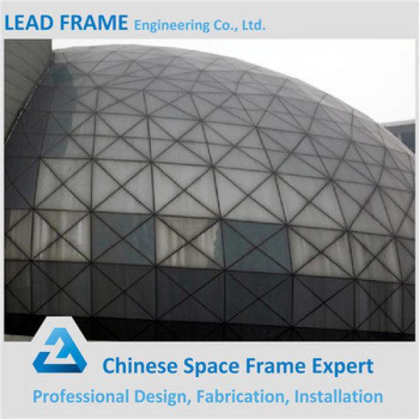 Low cost prefabricated dome steel sport hall #1 image