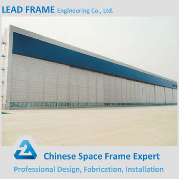 Professional prefab steel space frame hangar #1 image