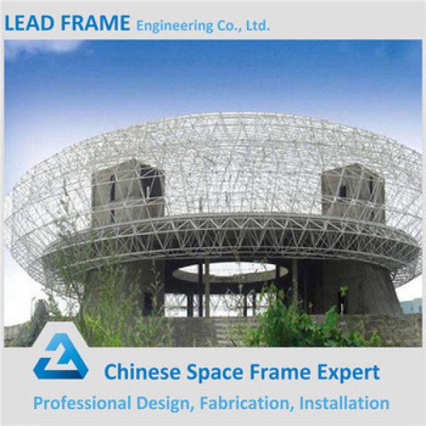 Customized Long Span Space Frame Truss Light Steel Roofing Sheet for Stadium Cover #1 image