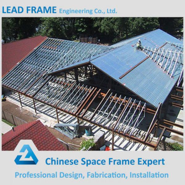 High Quality Galvanized Arched Roof Truss for Steel Building #1 image