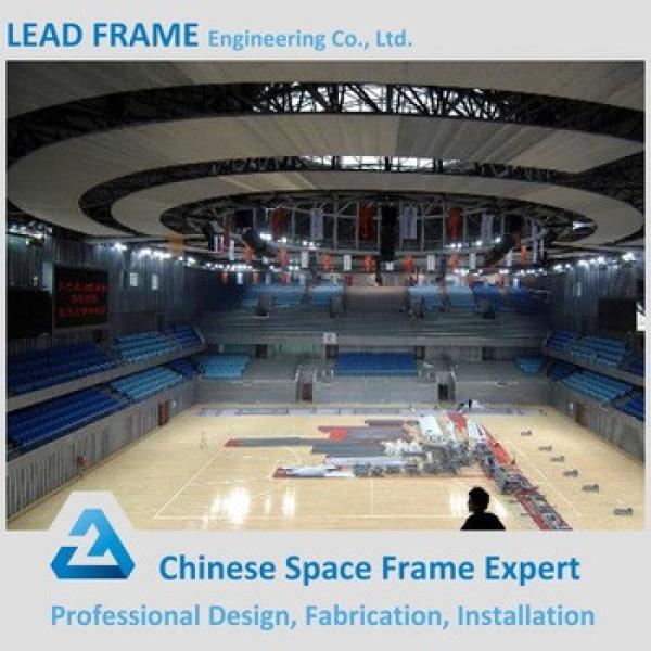Specious light steel structure dome sport hall #1 image