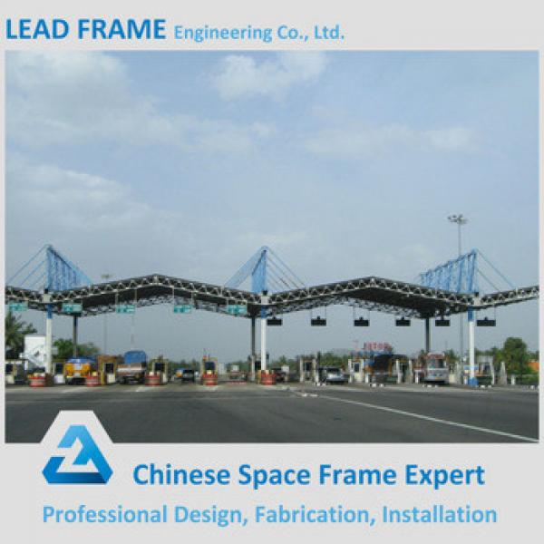High Standard Hot Sale Galvanized Steel Roof Truss Toll Station #1 image