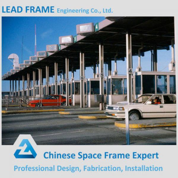 Free Forms Aesthetic Building Toll Station Metal Frame Outdoor Canopy #1 image