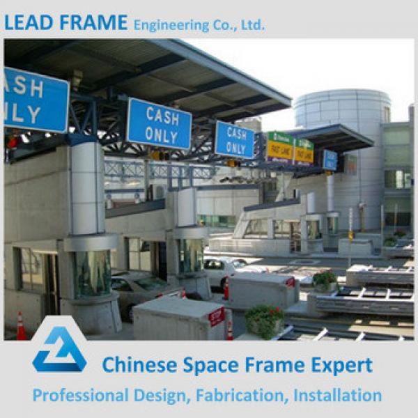 Aesthetic Steel Space Frame Toll Gate With CE #1 image