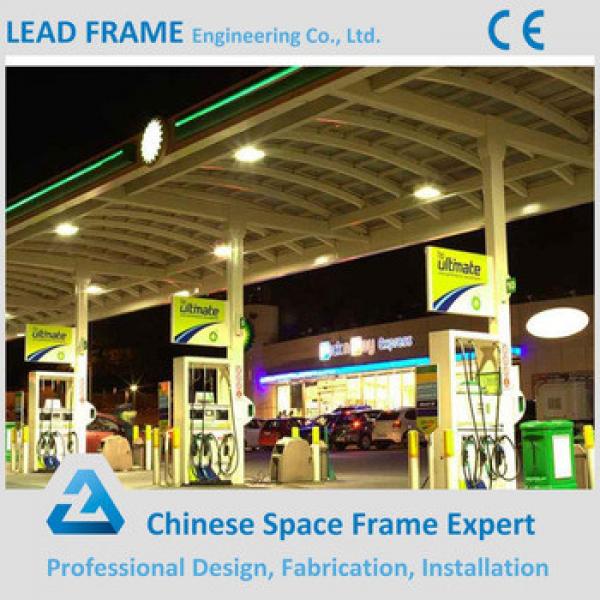CE Certificate Structure Space Frame Steel petrol station #1 image
