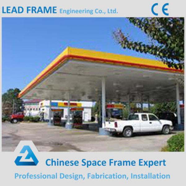 Galvanized And Paint Prefabricated Canopy Gas Station #1 image