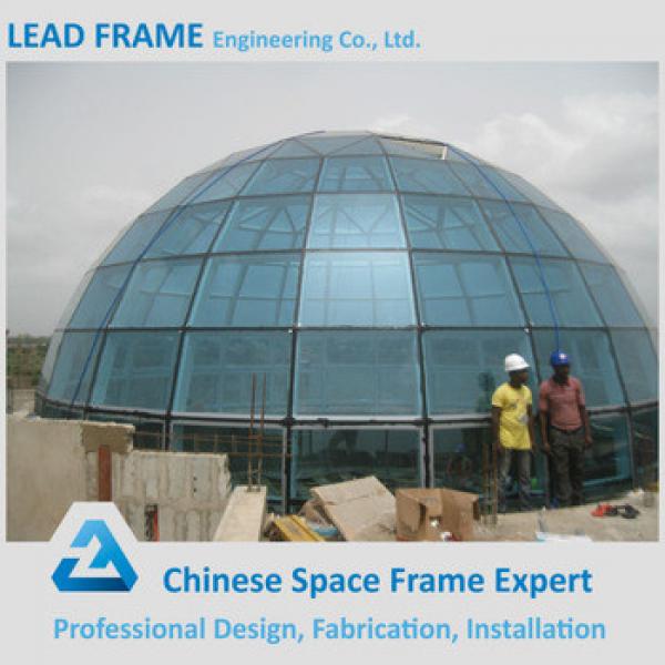 Long Span Columnless Steel Frame Structure Building Glass Dome Cover #1 image