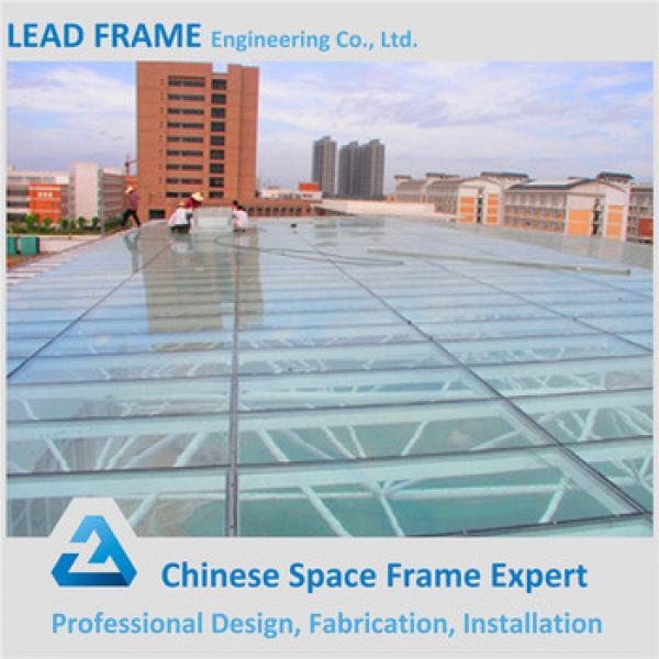 flexible customized design skylight transparent glass roof tile #1 image