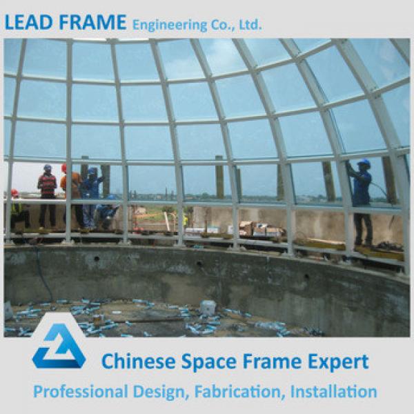CE Steel Frame Structure Glass Atrium Roof #1 image