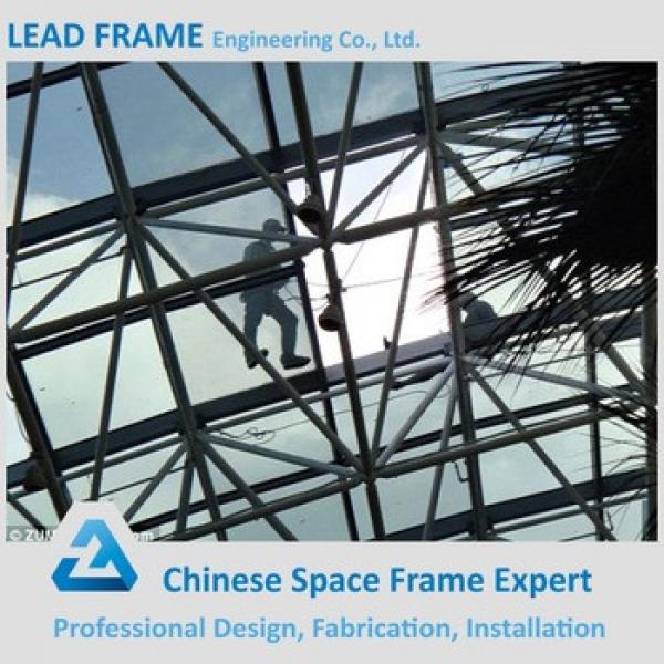 high standard prefabricated glass atrium roof #1 image