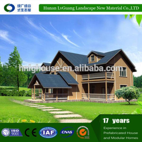 high quality prefabricated big house cambodia prefab house #1 image