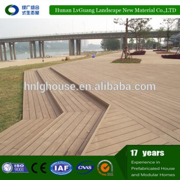 Outdoor composite WPC deck wood engineered flooring #1 image