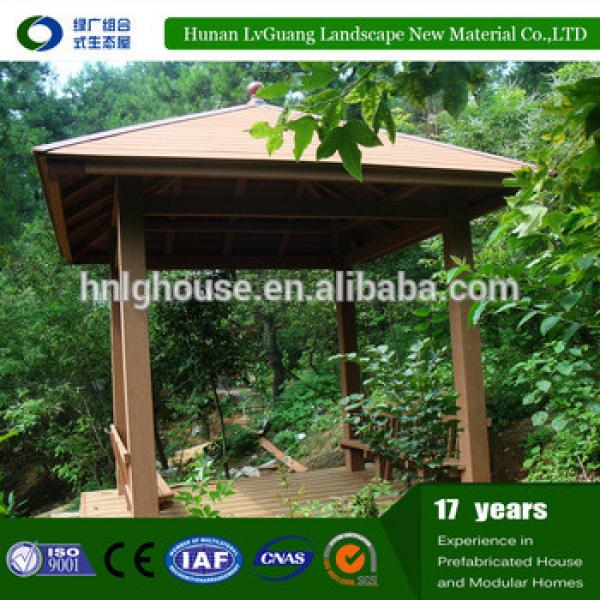 China manufacturer the latest modern wooden outdoor gazebo #1 image