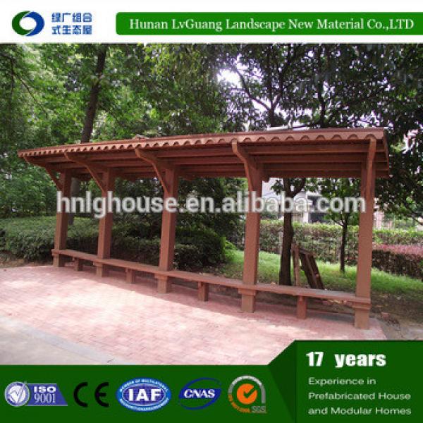Factory direct gazebo wood with wpc manufacture #1 image
