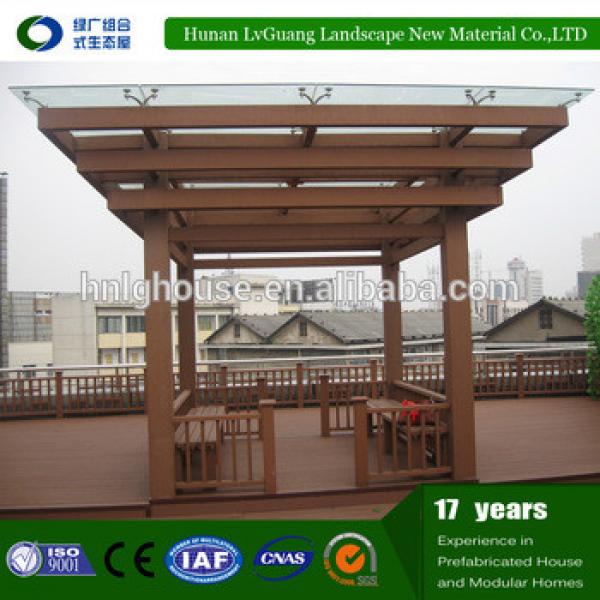 wpc gazebo and decking system - large composite kiosk and pavilion #1 image