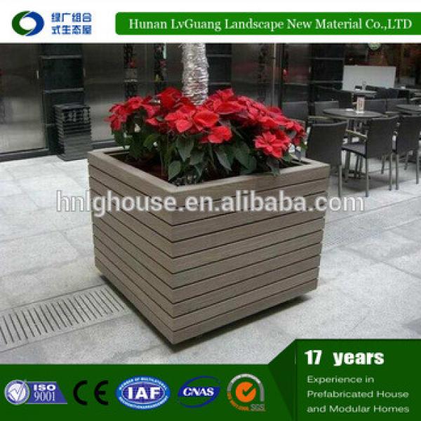 Alibaba Cheap Handmade wpc Wooden Flower Pot Holders #1 image