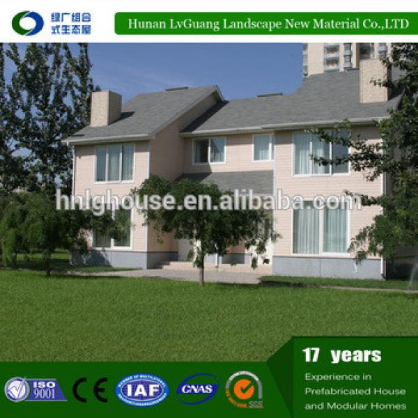 Well-designed Decorated 2-storey Prefabricated villa steel House #1 image