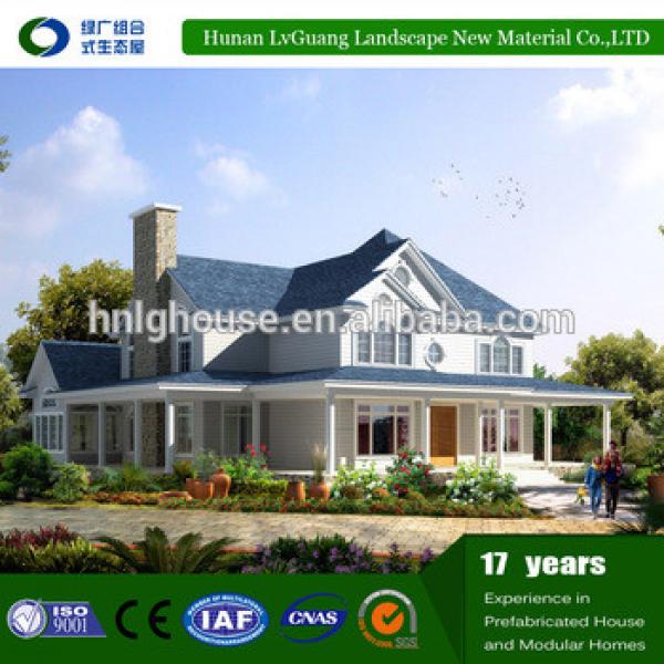 Prefabricated modular home design,modern slope roof prefab house #1 image